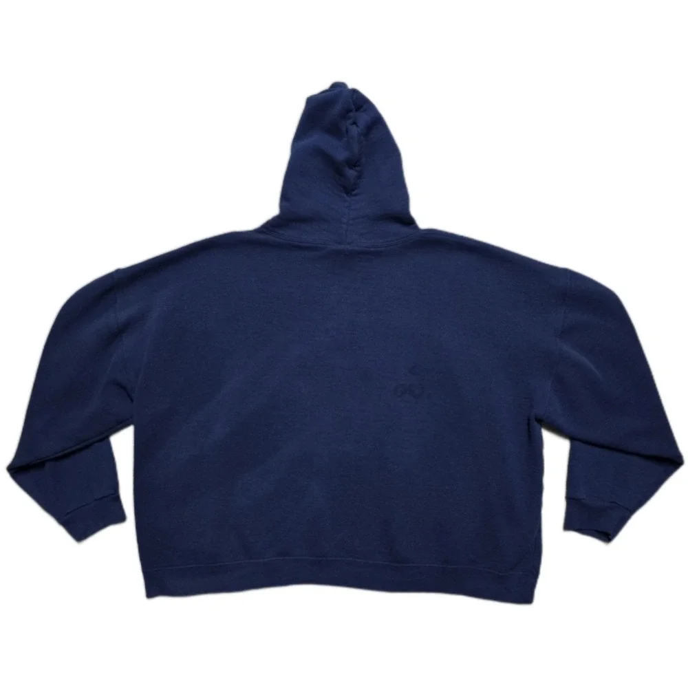 VTG‎ 90s Ole Miss Rebels Russell Athletic Hoodie Mens 3XL Navy NCAA
